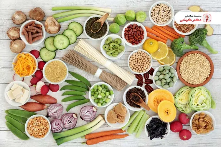 رژیم ماکروبیوتیک یک رژیم گیاهی با مصرف سبزیجات فراوان است.