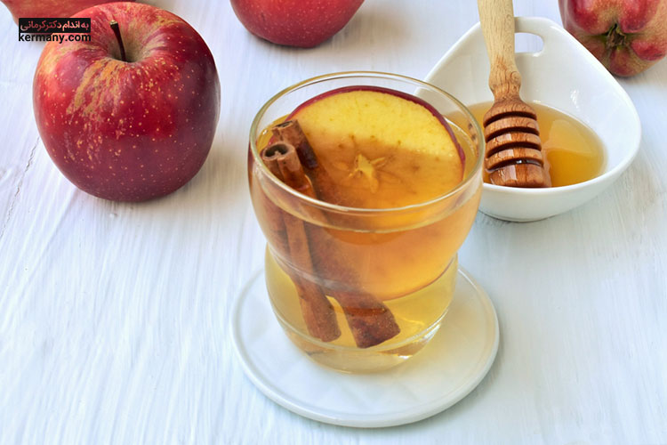 اگر می‌خواهید سرکه سیب را برای لاغری مصرف کنید، بهتر است آن را همراه با آب و عسل میل کنید.
