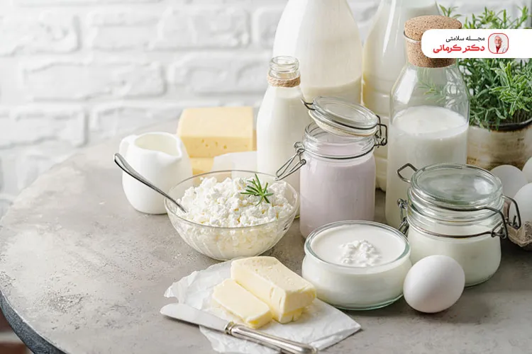 مصرف هرگونه لبنیات در رژیم لاغری مایر ممنوع است.