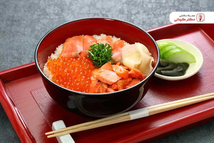 رژیم غذایی مردم ژاپن کمتر از قند و شکر استفاده میکند.