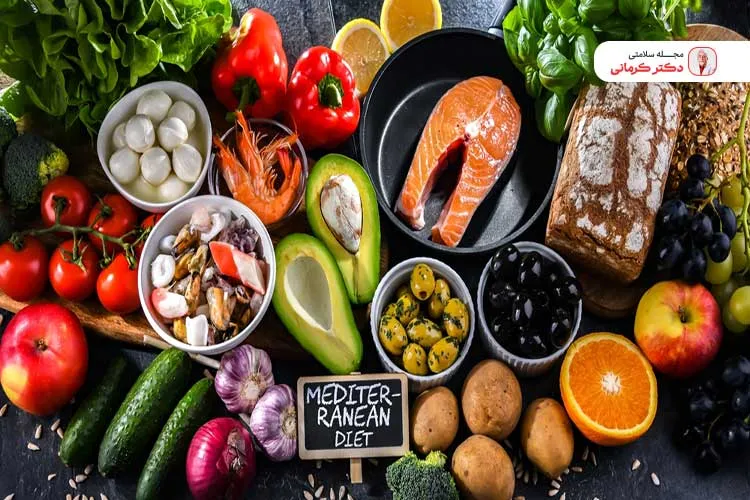 رژیم همپتون الهام گرفته شده از رژیم مدیترانه ای است.