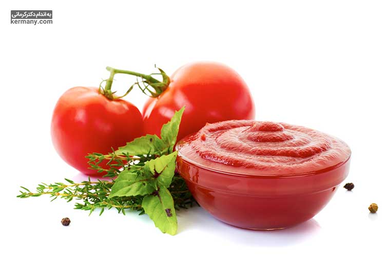 رب گوجه فرنگی سرشار از پتاسیم است.
