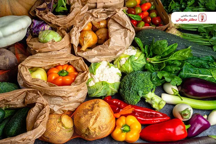 بیشتر سبزیجات جزو مواد غذایی کم کالری و آزاد در رژیم هستند.