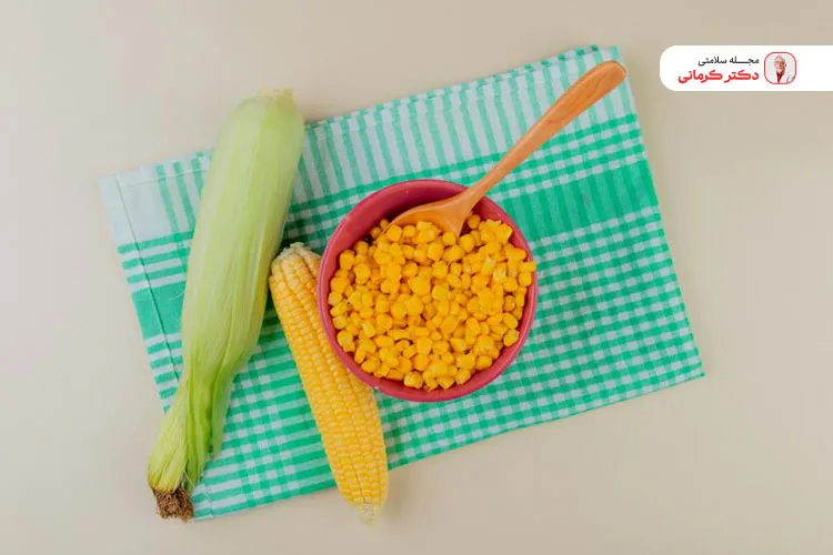 برای خوشمزه تر شدن سالاد مکزیکی از ذرت تازه استفاده کنید.
