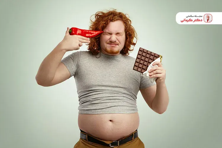 افرادی که چاق نمیشن معمولا تحرک بدنی بیشتر و تغذیه سالم تری دارند.