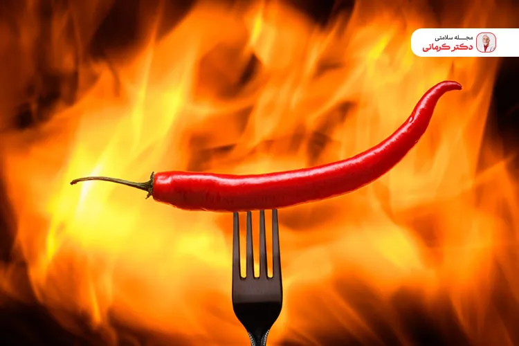 غذاهای تند و فلفلی موجب آکنه و جوش خواهند شد.