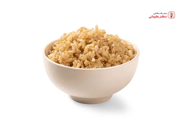 از فواید برنج قهوه ای تنظیم قند خون است.