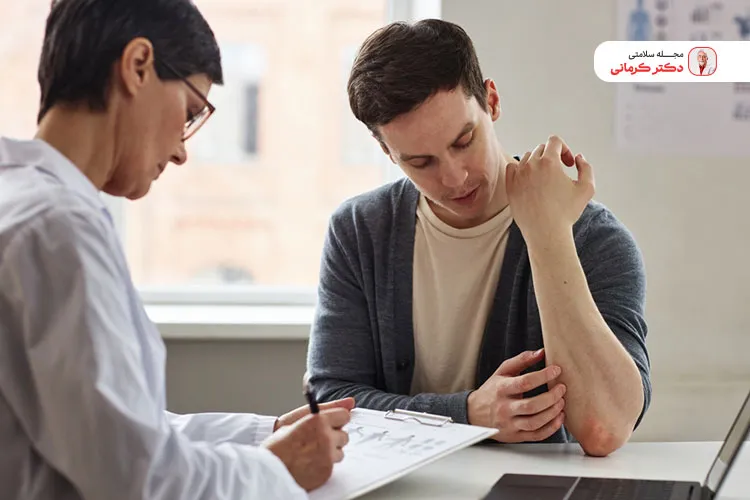 پسوریازیس یک بیماری خود ایمنی پوستی است.