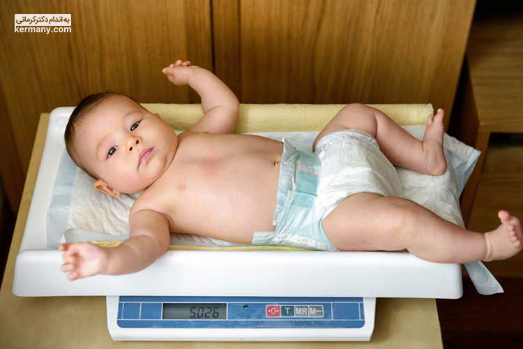 استپ وزن کودکان، با اندازه گیری منظم و دوره‌ای وزن آن‌ها قابل تشخیص است.