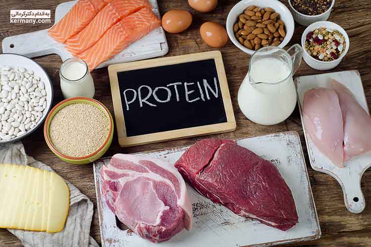 پروتئین، بافت‌ها، ماهیچه‌ها و پوست را که طی عمل جراحی شکم آسیب دیده‌اند، ترمیم می‌کند.