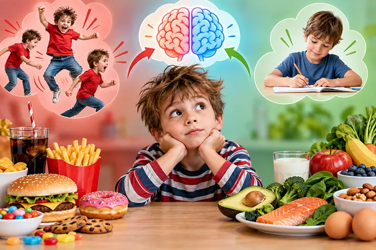 آیا تغذیه روی بیش فعالی کودکان تأثیر دارد؟