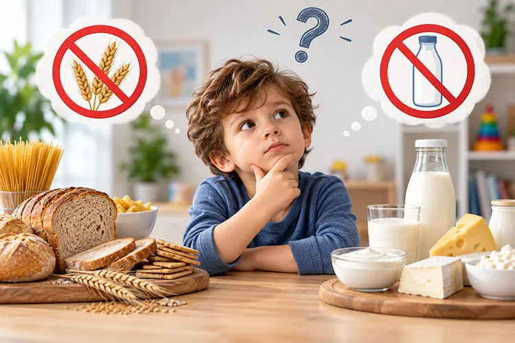 آیا حذف گلوتن یا لبنیات برای کودک بیش فعال لازم است؟
