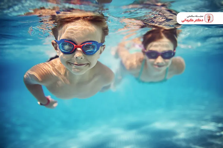 ورزش شنا حتی به خواب بهتر کودکان نیز کمک می‌نماید.