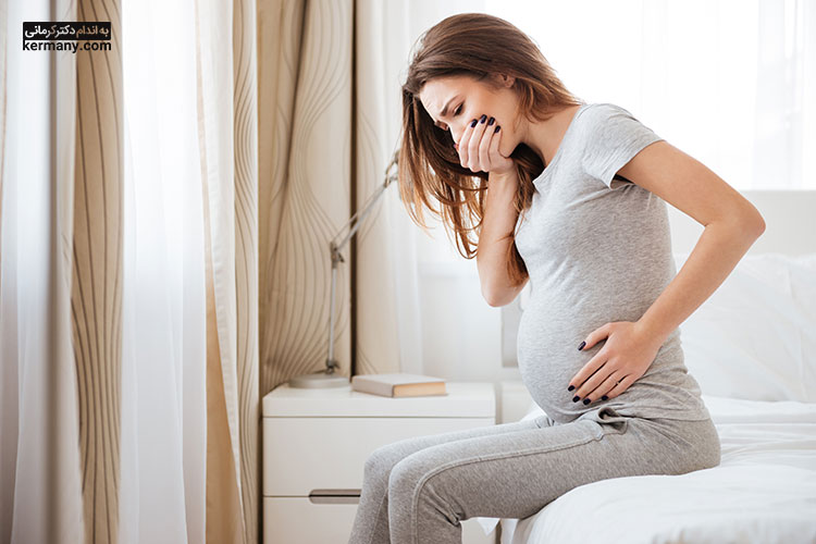 علت حالت تهوع در دوران بارداری، تغییرات هورمونی است که معمولا در 9 هفته اول اتفاق می‌افتد.