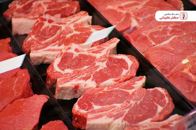 مصرف زیاد گوشت قرمز چربی خون را بالا می‌برد.