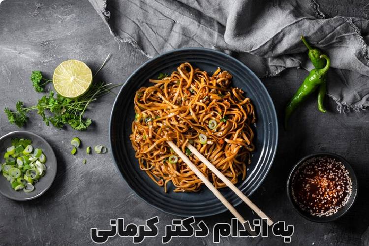 نودل برای لاغری