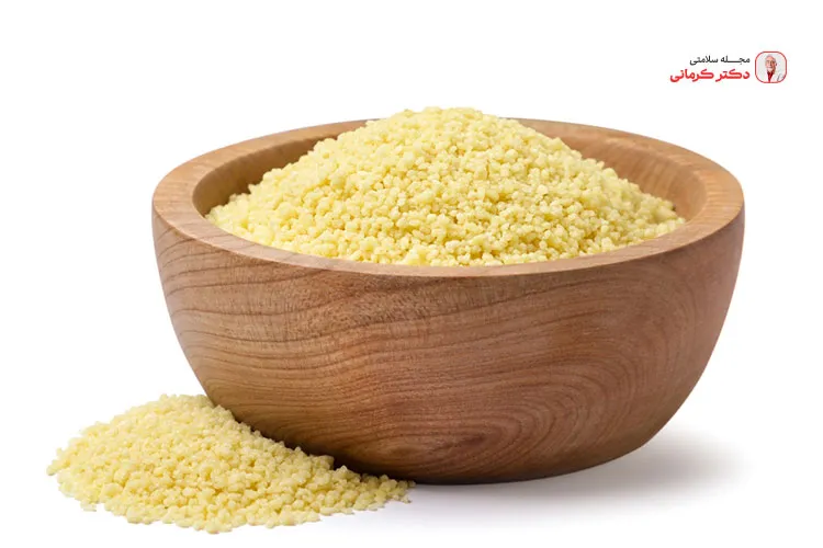 کوسکوس یک غلات مغذی برای جایگزینی برنج و مضرات آن است.