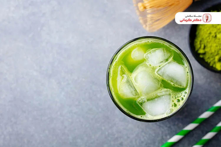 چای ماچا سرد نیز یک گزینه عالی در پاییز و زمستان است.