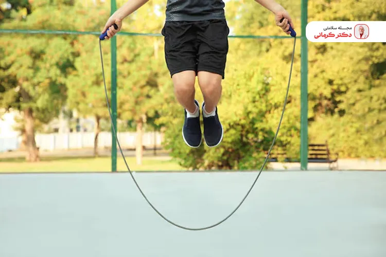 بهترین روش طناب زدن برای لاغری شکم