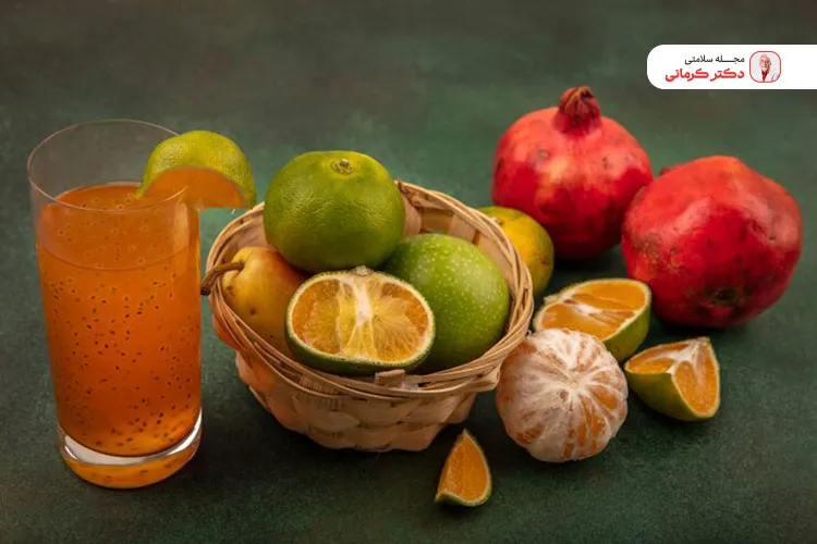 برای سرماخوردگی به جای خربزه و انگور از مرکبات و انار میل کنید.