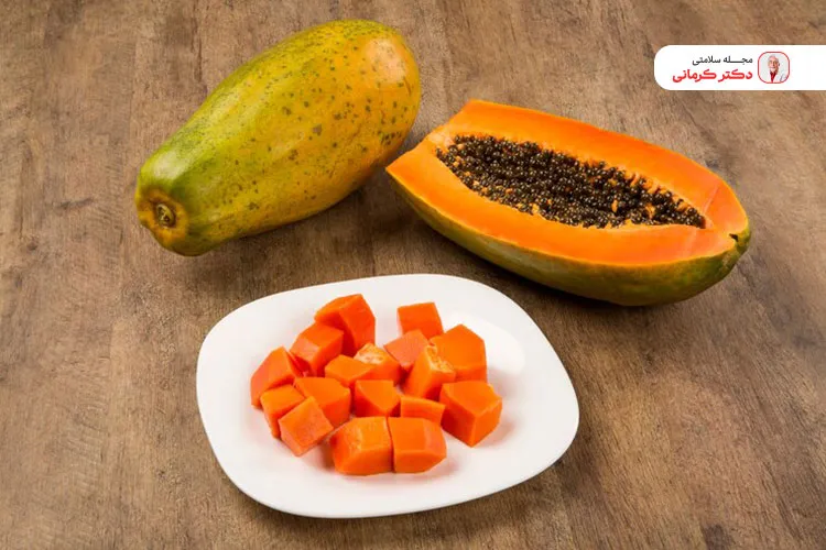 در زمان سرماخودرگی مصرف پاپایا نیز توصیه میشود.