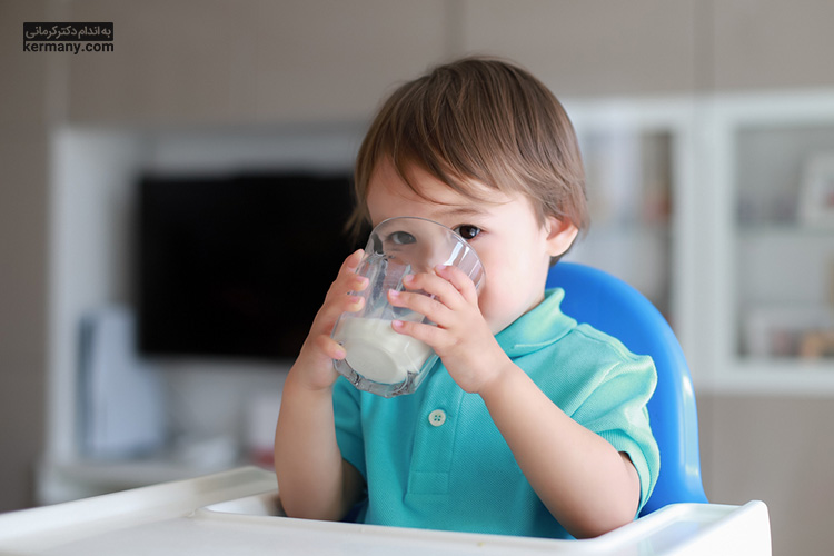 تشویق مصرف شیر در کودکان