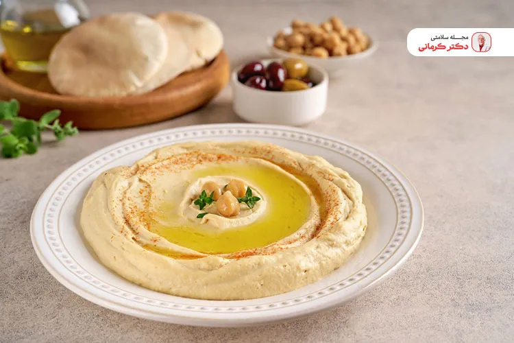 بهترین غذاهای شیرافزا! foods increase breast milk 7 هوموس غذایی مقوی و افزایش دهنده شیر مادر