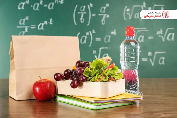 وعده غذایی سالم و مغذی به کاهش استرس در روز امتحان کمک می‌کند.