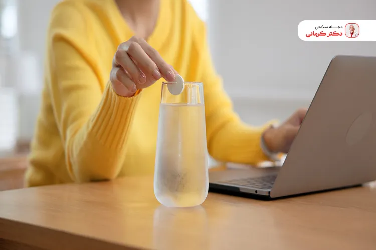 مصرف ویتامین سی برای بهبود خشکی پوست توصیه می‌شود.