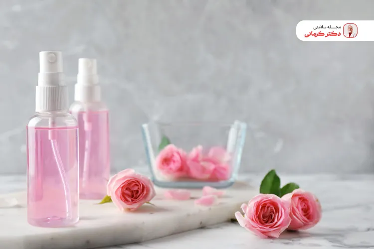 گلاب از بهترین محصولات گیاهی برای رفع خشکی پوست است.