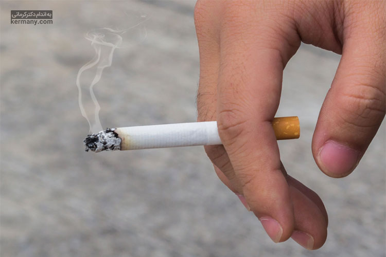 افرادی که سیگار می‌کشند ممکن است سطح بیوتین پایینی داشته باشند.