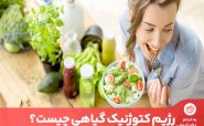 رژیم کتوژنیک گیاهی نوعی برنامه غذایی کتو است که مصرف گوشت را ممنوع و پروتئین را به صورت گیاهی تامین می‌کند.