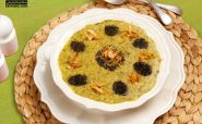 طرز تهیه آش گوشت خوشمزه + فوت و فن آش گوشت مجلسی - 6 - طرز تهیه سالاد ماکارونی - آشپزی رژیمی طرز تهیه آش گوشت و رعایت برخی نکات در زمان پخت، به کشدار شدن و خوشطعم شدن آن کمک میکند.