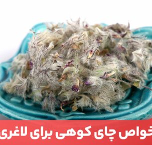 از مهمترین خواص چای کوهی کمک به چربی‌سوزی و کاهش وزن است.