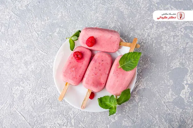 بستنی یخی خانگی را جایگزین شیرینی کنید!