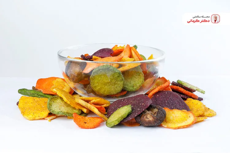 چیپس میوه می‌تواند جایگزین انواع شیرینی باشد.