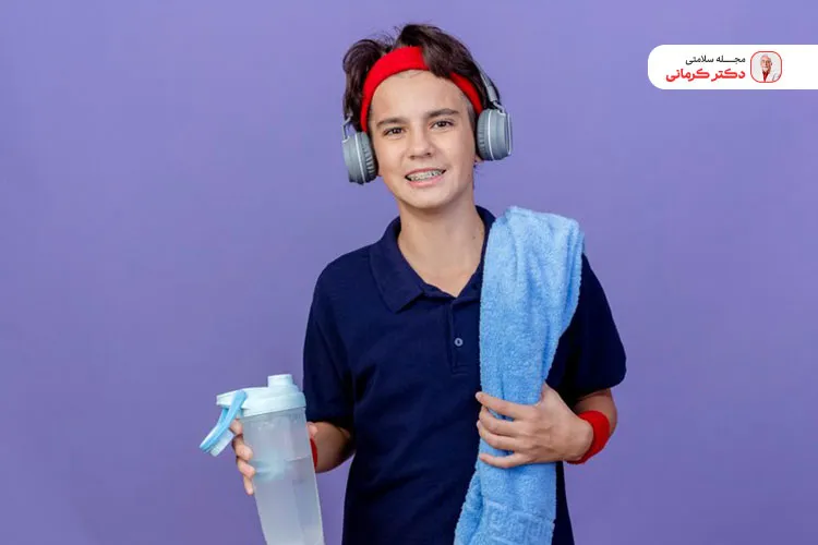 رژیم ورزشی برای تقویت بدن نوجوانان و وزن سالم آنها توصیه می‌شود.