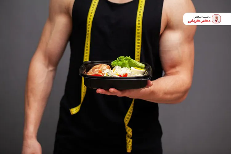 رژیم ورزشی به عضله سازی کمک خواهد کرد.