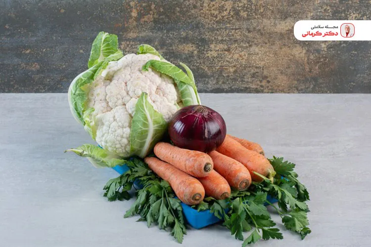 سبزیجات خام و سفت در رژیم غذایی بعد از عمل اسلیو معده ممنوع است.