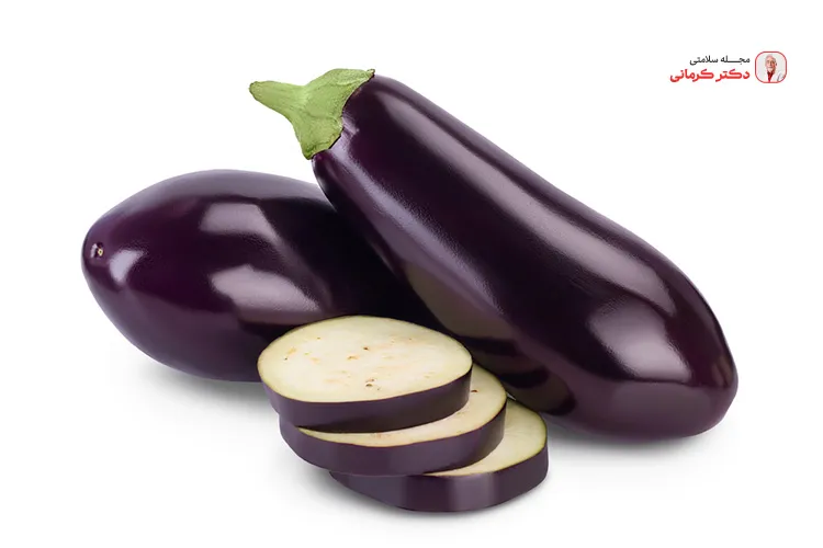 بادمجان با لبنیات و ماهی تداخل غذایی دارد.