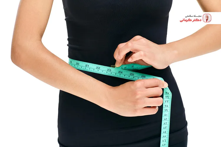 برای اندازه گیری whr اندازه دور کمر را بر اندازه دور باسن خود تقسیم کنید.