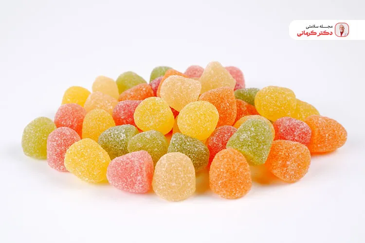 پاستیل خانگی و با کلاژن طبیعی برای بدن مفید است.