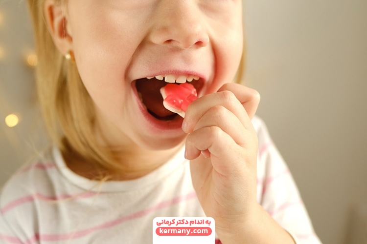 پاستیل از جملع مواد غذایی است که نباید کودک به خوردن آن عادت کند.
