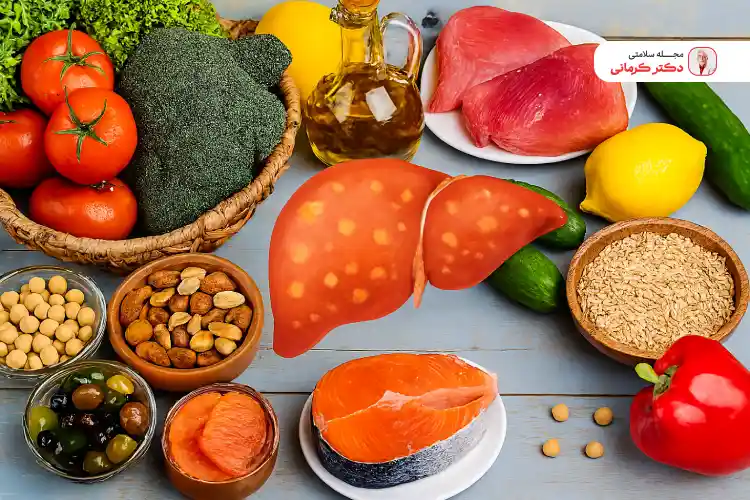 رژیم مدیترانه ای برای کبد چرب