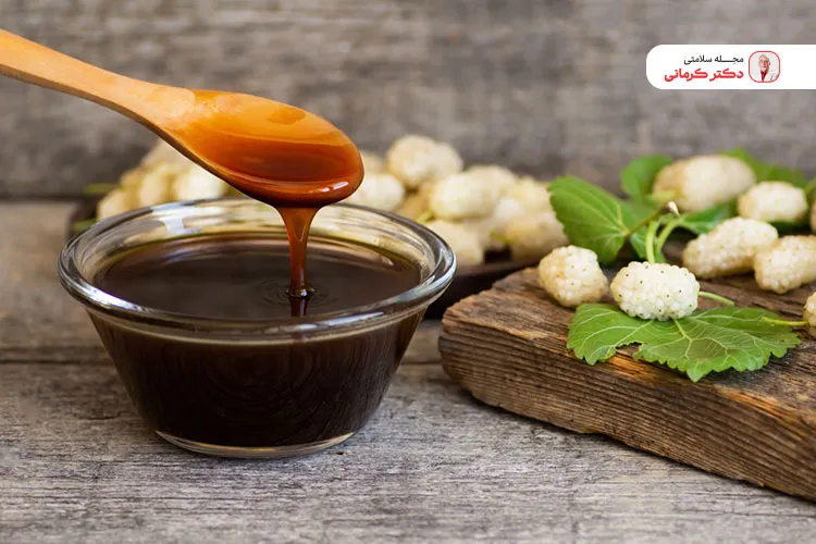 شیره توت خواص آنتی اکسیدانی قوی دارد.