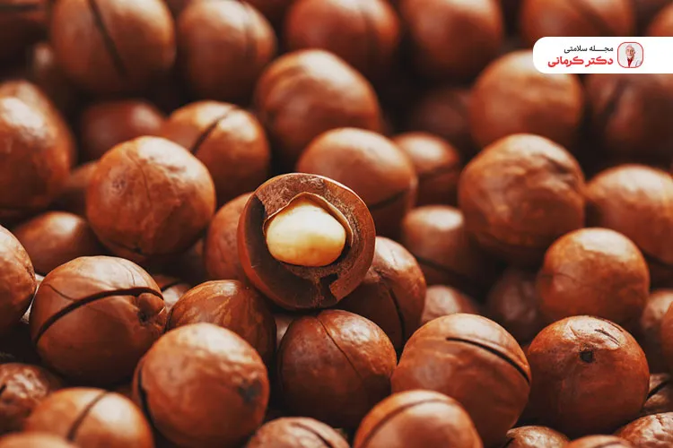 ماکادمیا به دلیل مواد مغذی بالا برای تقویت بدن زنان بسیار مفید است.