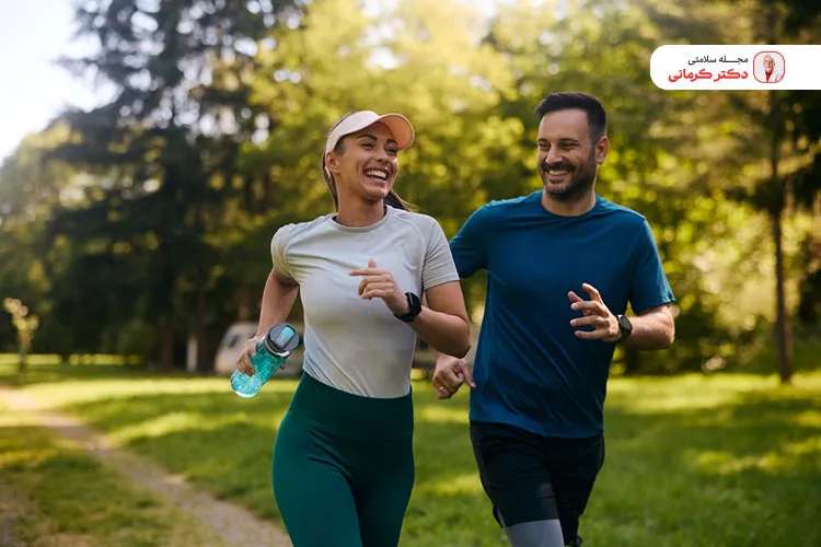 ورزش‌های هوازی مانند پیاده روی در لاغری شکم موثر و مفید است.