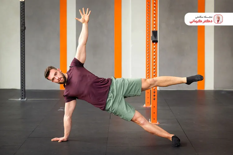 Full Star Plank برای چربی سوزی شکم