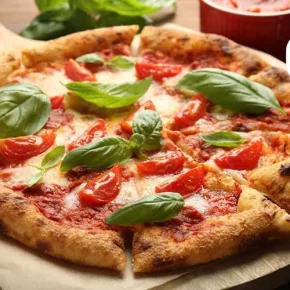 مقاله روش پخت پیتزا مارگاریتا در خانه