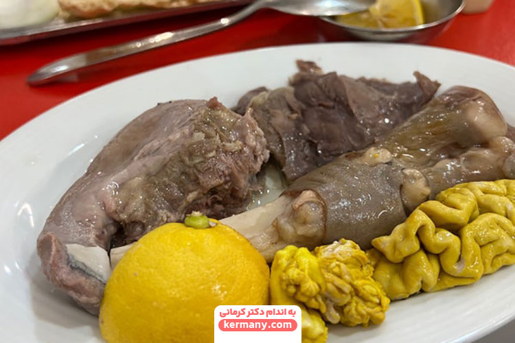 طرز تهیه کله پاچه با زعفران